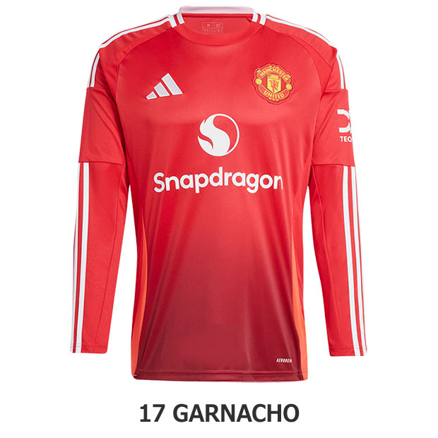 マンチェスターユナイテッド 24-25 ホーム 長袖レプリカユニフォーム