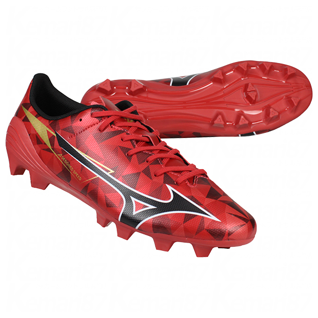 ミズノアルファ 2 SELECT ルビーレッド×ブラック | ゲキサカFCストア