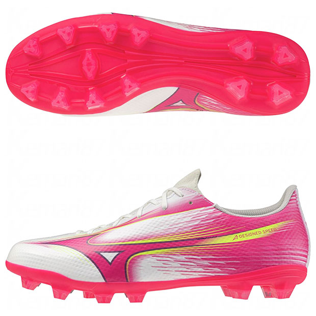 ミズノアルファ 3 SELECT ホワイト×ピンク | ゲキサカFCストア