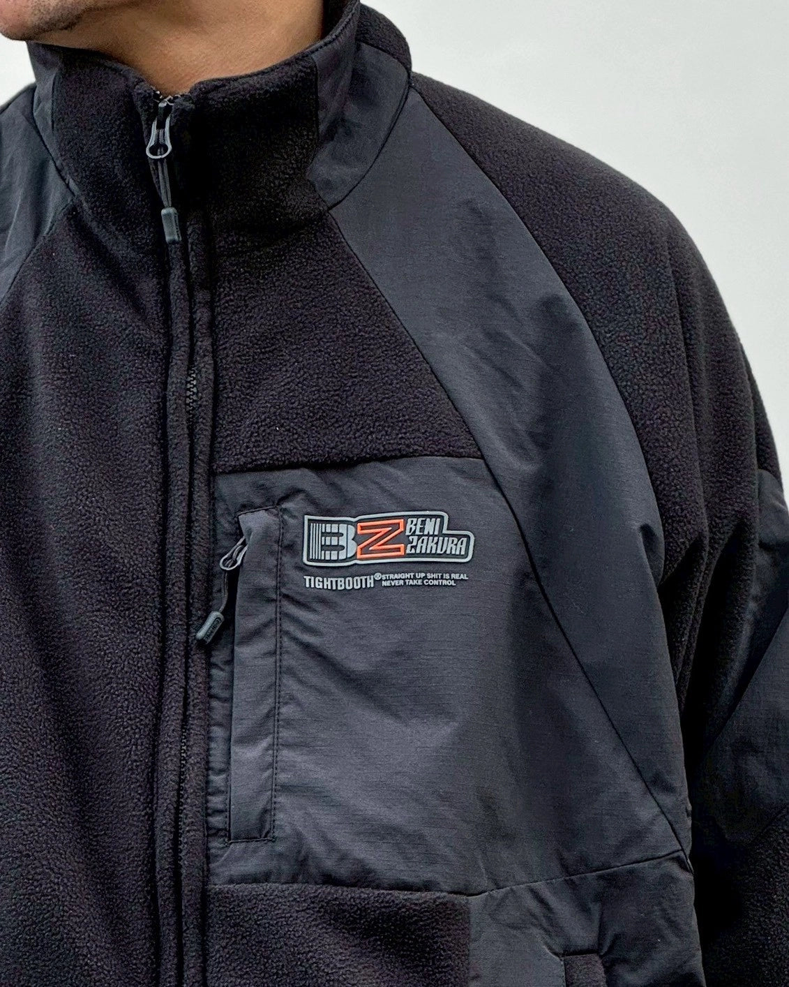 TIGHTBOOTH（タイトブース）/ × 紅桜 NYLON PANEL FLEECE JKT | 公式