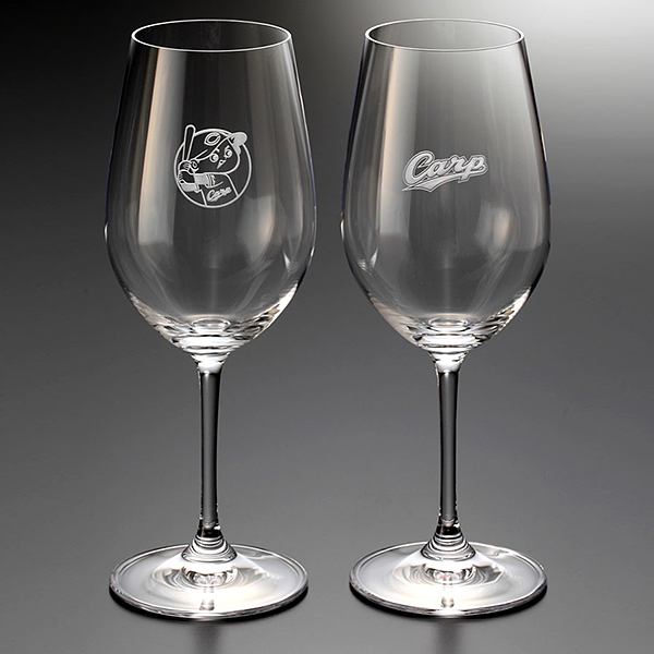 カープ プレミアムワイングラス ペア: 野球｜【公式】J SPORTS