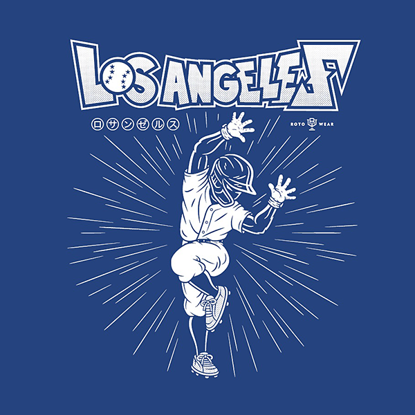 RotoWear】大谷翔平 SHOHEI OHTANI 「Hip Lock」Tシャツ(S nocolor