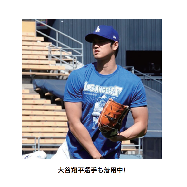 RotoWear】大谷翔平 SHOHEI OHTANI 「Hip Lock」Tシャツ(S nocolor