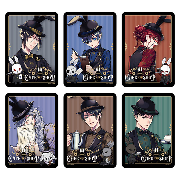 黒執事 Black Label」トレーディングクリアカード2枚セット Cafe