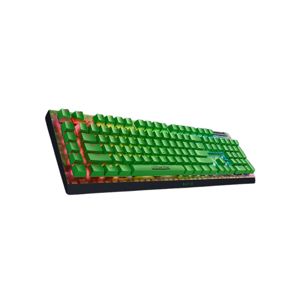 Razer BlackWidow V4 X Minecraft Edition Green Switch 英語配列 緑軸