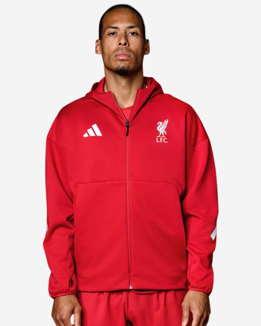LFC adidas Mens 25/26 Home Anthem Jacket