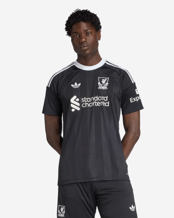 LFC Adidas メンズ 25/26 サードショートスリーブゴールキーパージャージー