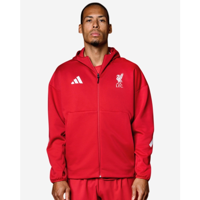LFC adidas Mens 25/26 Home Anthem Jacket
