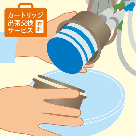 LIXIL・INAX 交換用浄水カートリッジ／スタンダードタイプ [JF-45N