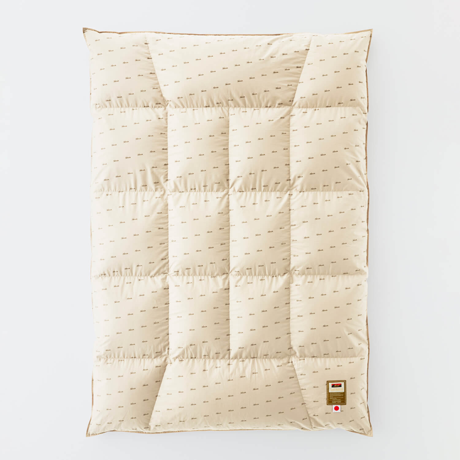 9273.ナンガ ダウンデュベ シングル DX モカ ダウンデュベットシングル