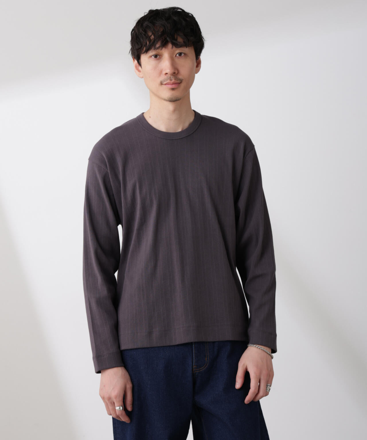 ランダムフライスロングスリーブTシャツ 長袖