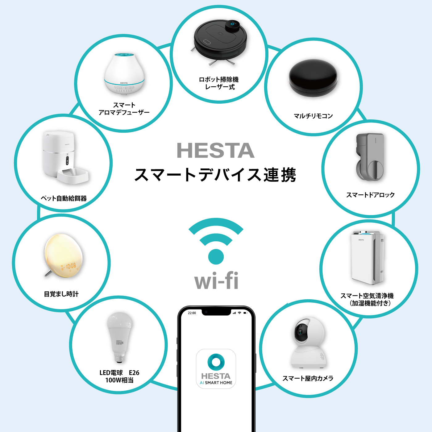 HESTAスマート屋外カメラ | HESTA LIFE store（ヘスタライフストア）