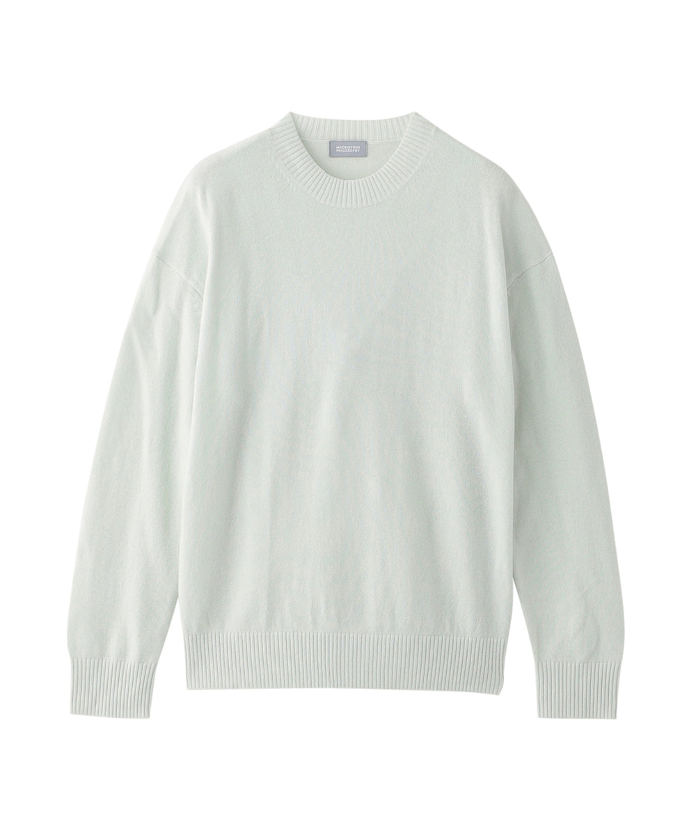 GREY LABEL ウールカシミヤクルーネックニット(トップス)｜MACKINTOSH