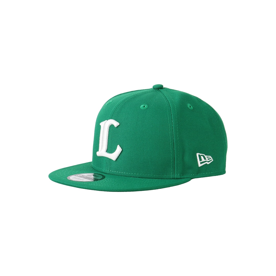 NEW ERA×LIONS 9FIFTY INITIAL KELLY GREEN: キャップ | 埼玉西武