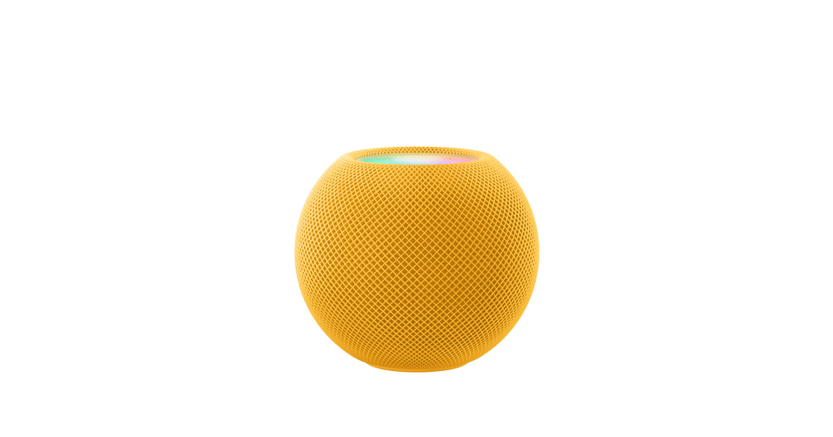 HomePod mini - イエローを購入 - 教育 - Apple（日本）