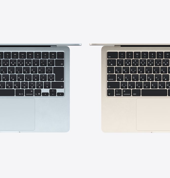 MacBook Air、13インチ、M5チップ、10コアCPU、10コアGPU、スター