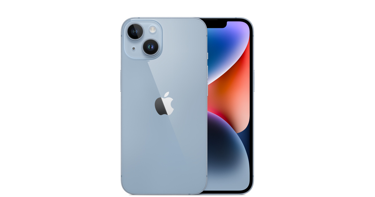 iPhone 14 128GB - ブルー（SIMフリー）[整備済製品] - Apple（日本）