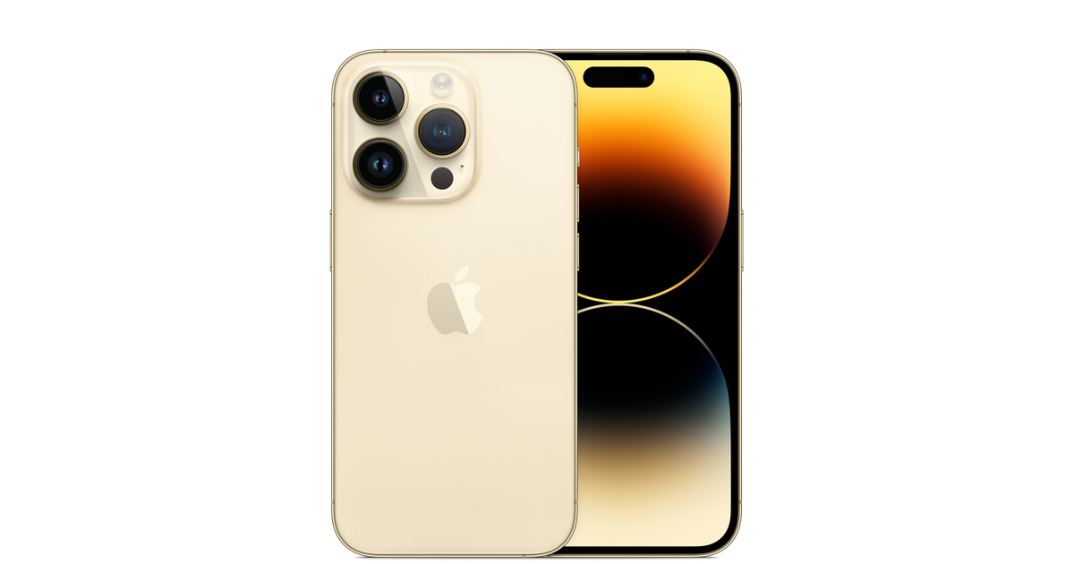 Refurbished iPhone 14 Pro 128GB - Gold (Unlocked) - Apple (CA)