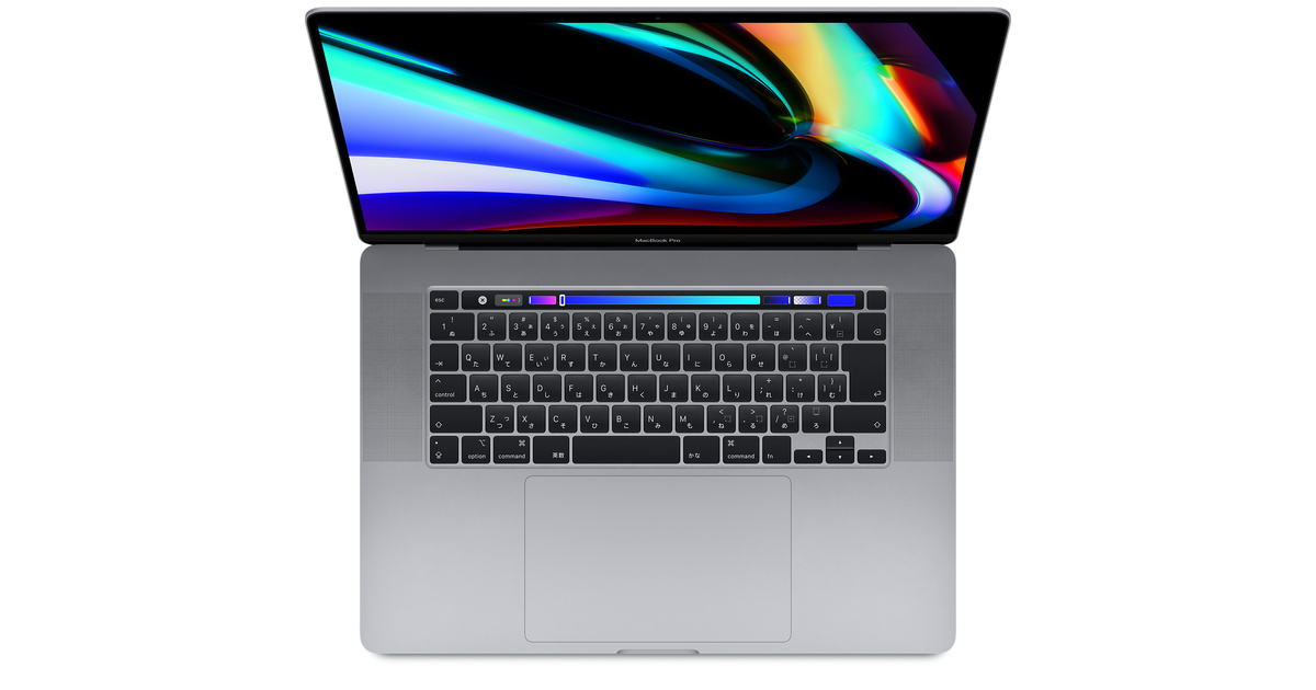 16インチMacBook Pro 2.6GHz 6コアIntel Core i7 Retinaディスプレイ