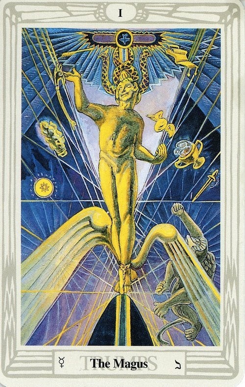 トートタロット占い 1 魔術師 The Magus | 一般社団法人タロット
