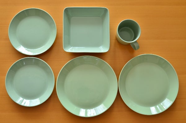 ティーマ プレート（17㎝＆21㎝）とセラドングリーン | モノとコト