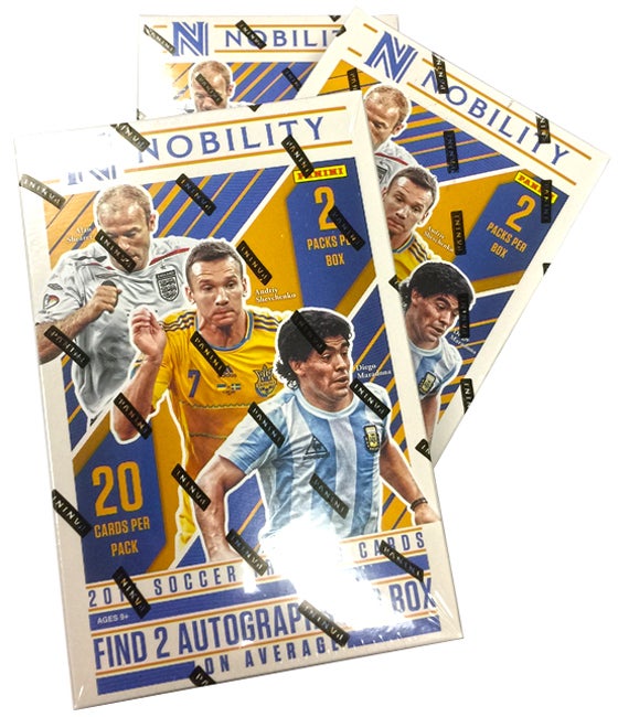 お試し開封結果！10月6日！2017/18 PANINI NOBILITY SOCCER | スポーツ