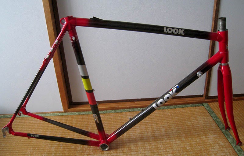 LOOK カーボンフレーム | 豆柴さんの乗り物日記