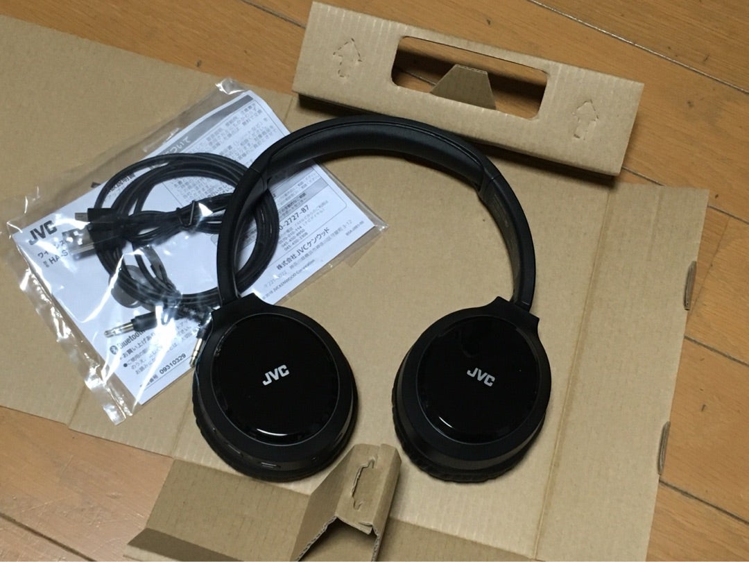 JVC HA-S78BNワイヤレスヘッドセットをゲット | Photograph to Life