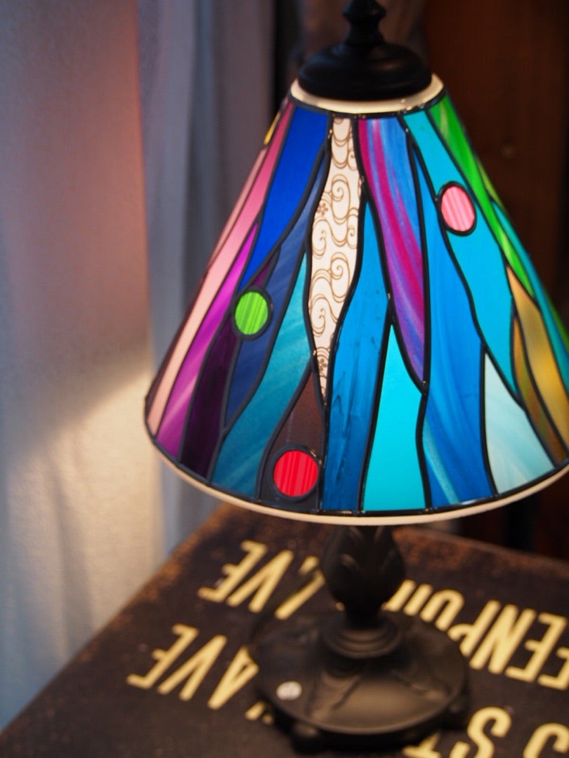グラスアートで作るランプシェード | 【三重】グラスアート教室