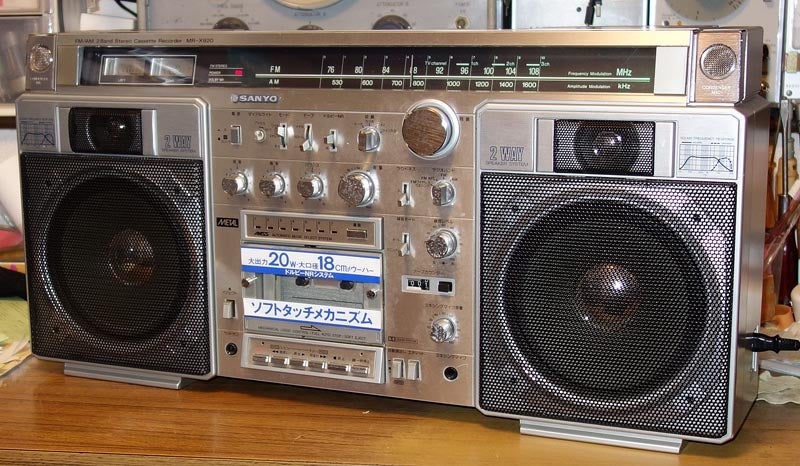 MR-X920 サンヨーのデカいラジカセ | じんけいの修理日記