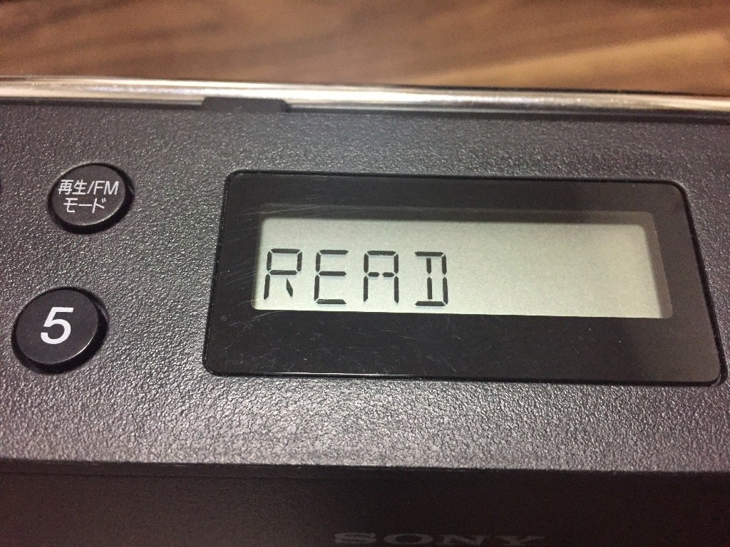 SONY ZS-E30 ジャンク品の動作確認 | actonlaneのブログ