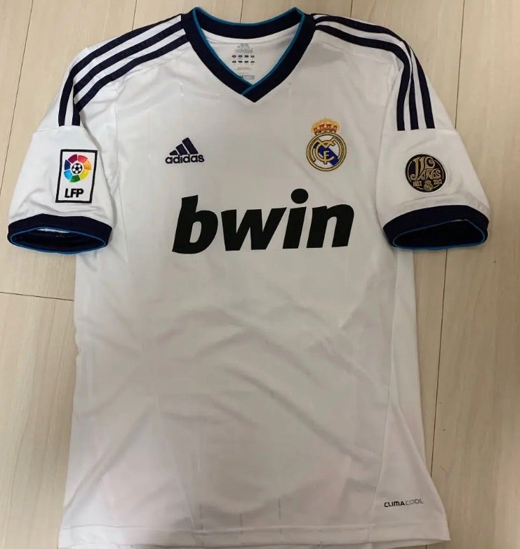 レアルマドリード 2012-13 1stユニフォーム 110周年記念モデル