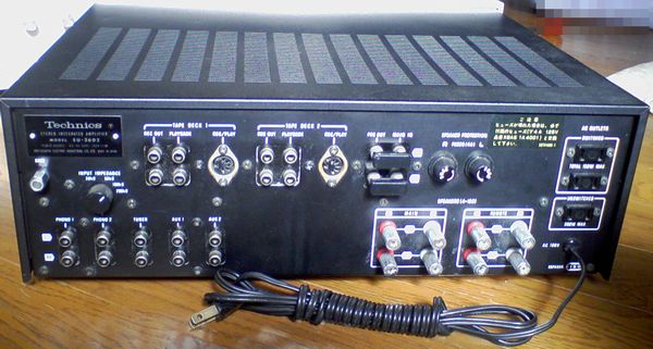 Technics SU-3602 | 古いオーディオたち と 写真