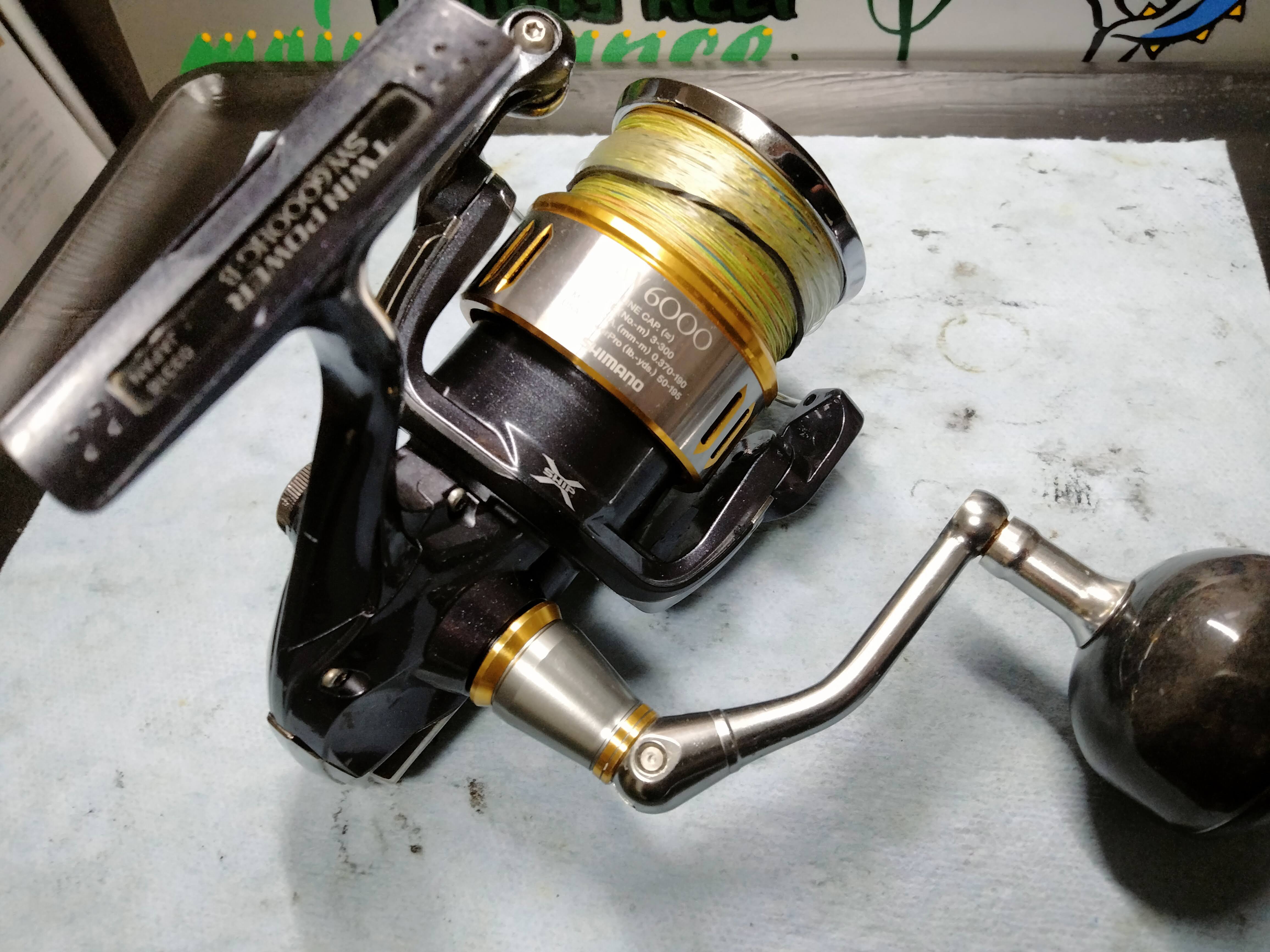 15ツインパワーSW6000HG整備その② | reelmaintenance-higarageのブログ