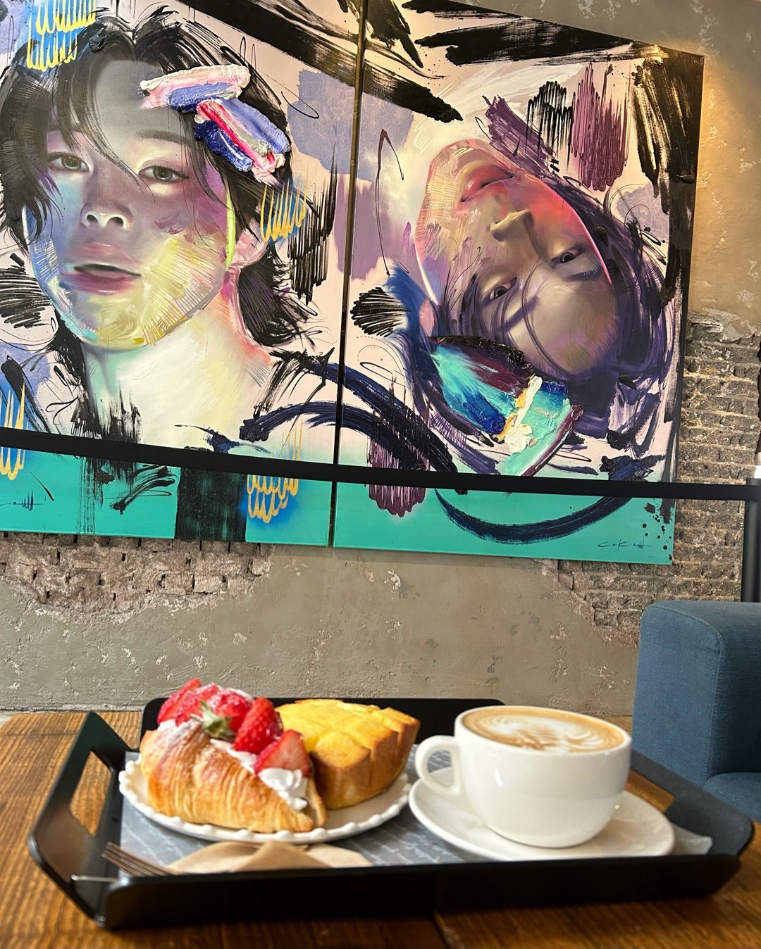 釜山 BTSジミンパパのカフェMAGNATEへ | アラフィフのささやかな日常