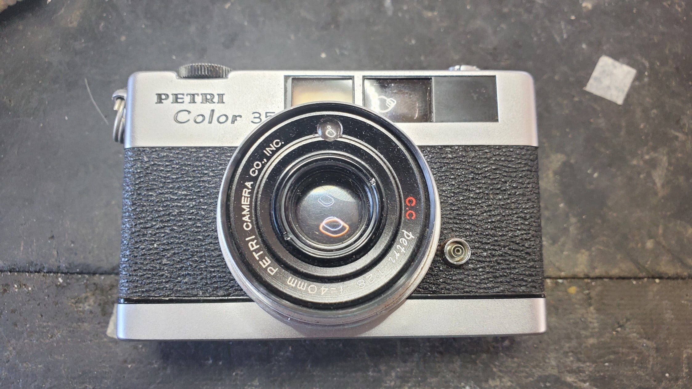 再びのPETRI Color 35 の分解・修理＆無限遠の再調整 (その1