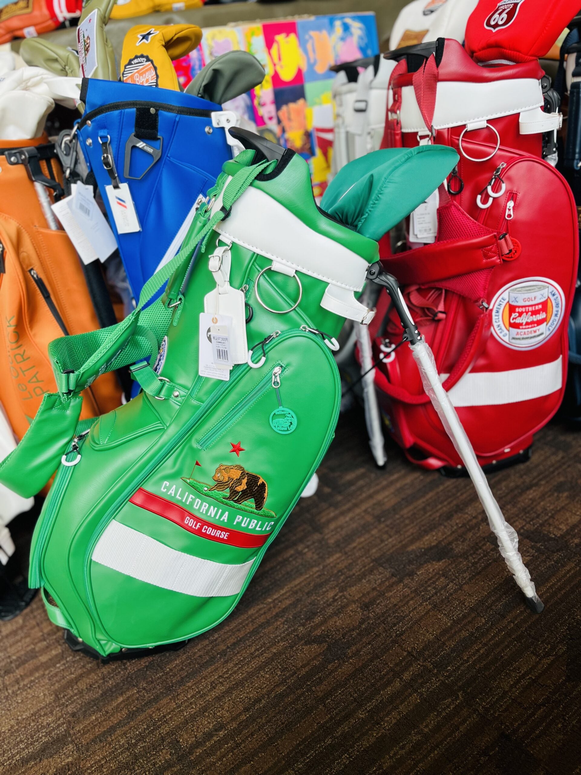 イエローロブスター YELLOW LOBSTER 新作キャディバッグ入荷しました