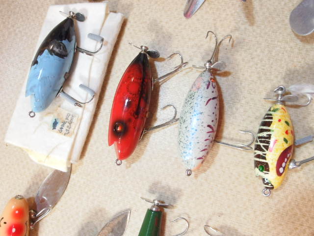 痴虫 , からんば などアート系 ハンドメイドトップウォータールアー