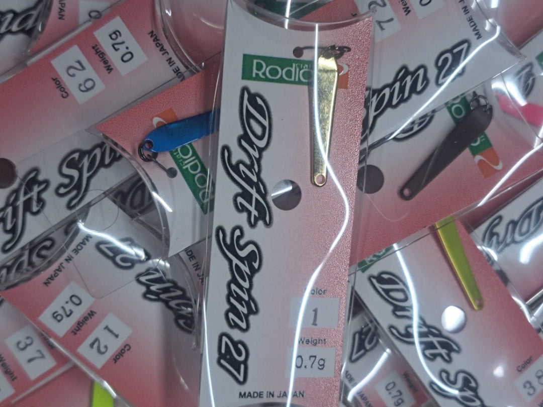 ロデオクラフト】ドリフトスピン0.7g WEBはこちら | BACKLASH STAFF BLOG