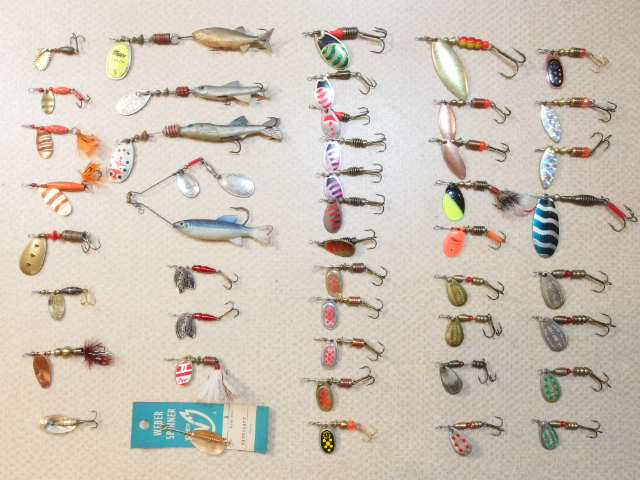 ABU , メップス , ブレットン , ルブレックス など スピナー 入荷