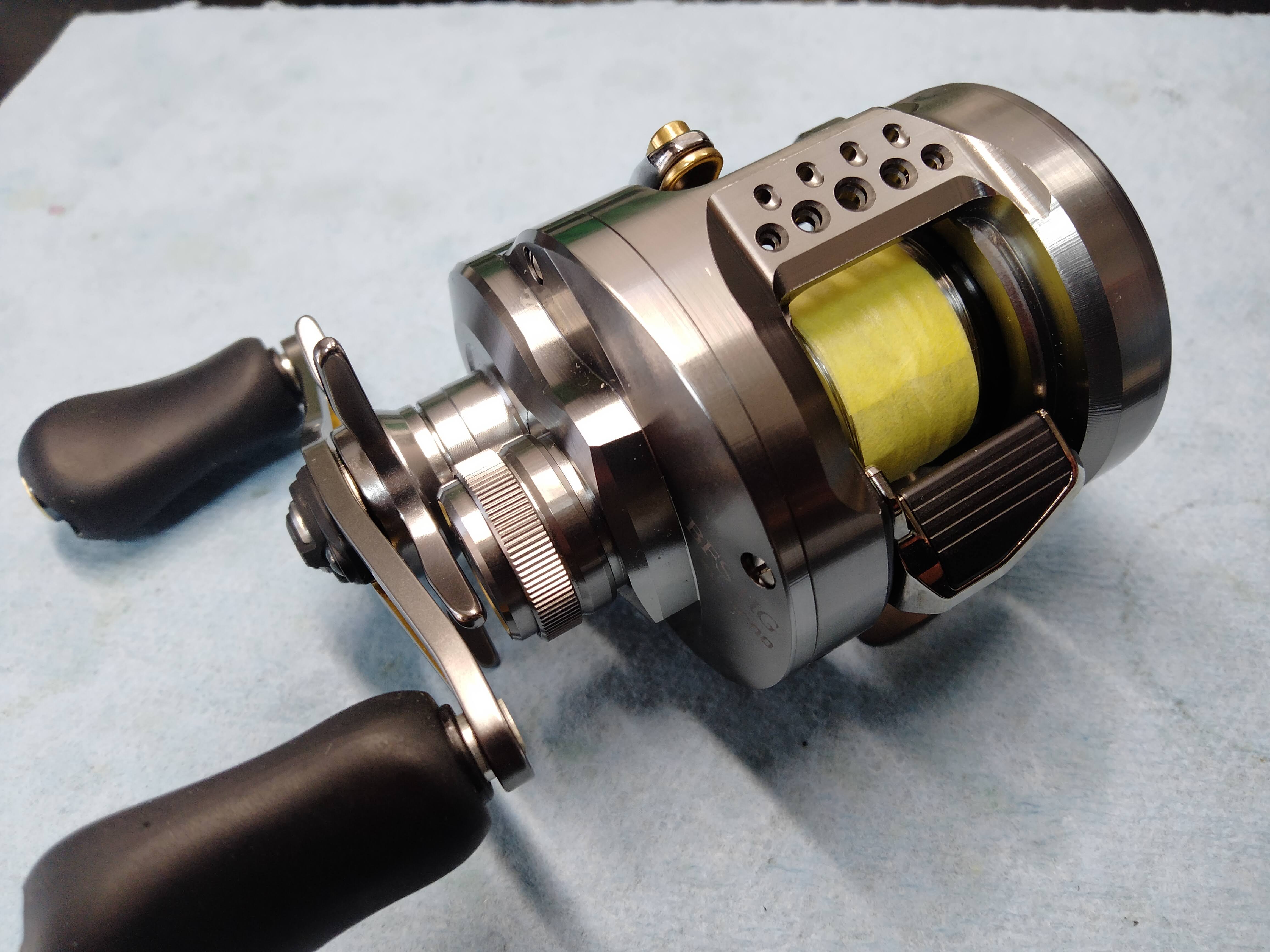 23カルカッタコンクエストBFS HG L整備その① | reelmaintenance