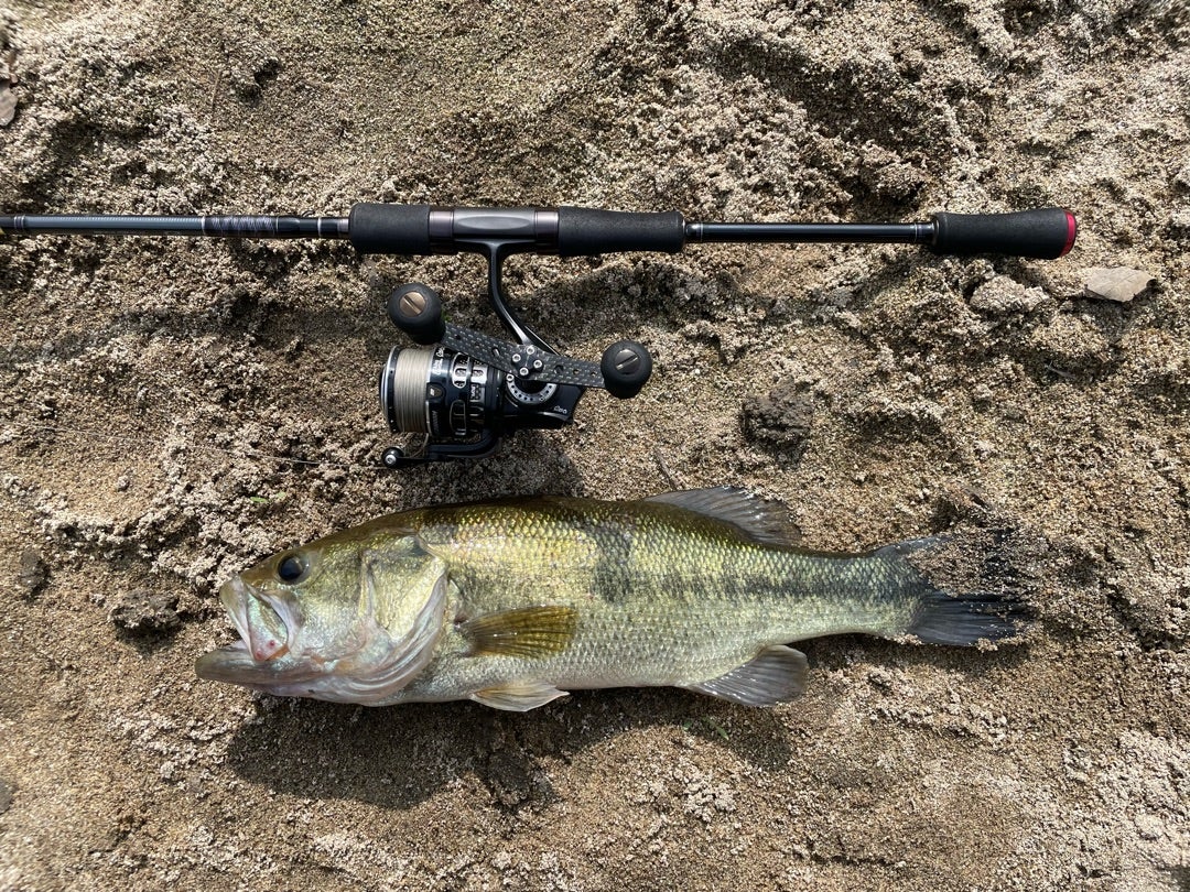 772ML+FS-22 ハートランド で遊ぶ(^^) この竿の良い魚率はすごい