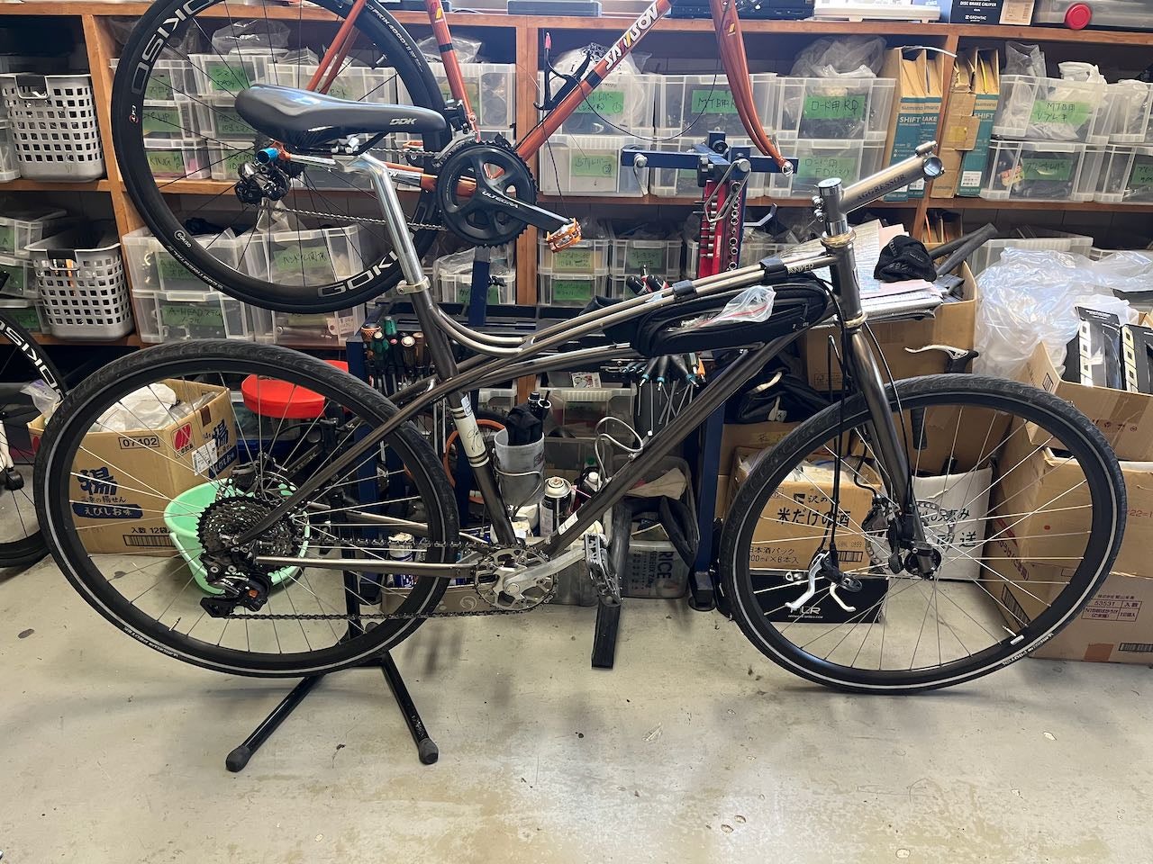 ゲイリーフィッシャー・ソーヤー号の解体と、秋のサイクルフリマの準備