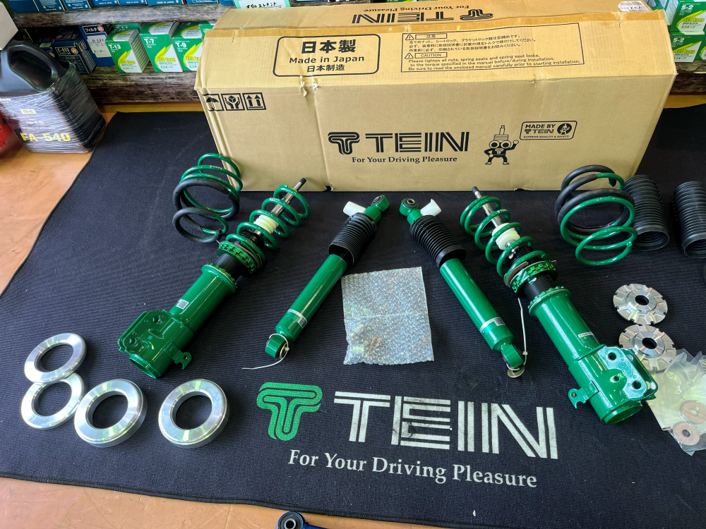 スズキ ハスラー テイン車高調、クスコ ストラットバー、ラテラル