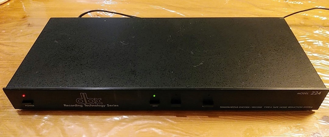 dbxノイズリダクションシステム モデル224 | 70年代の4chステレオの研究
