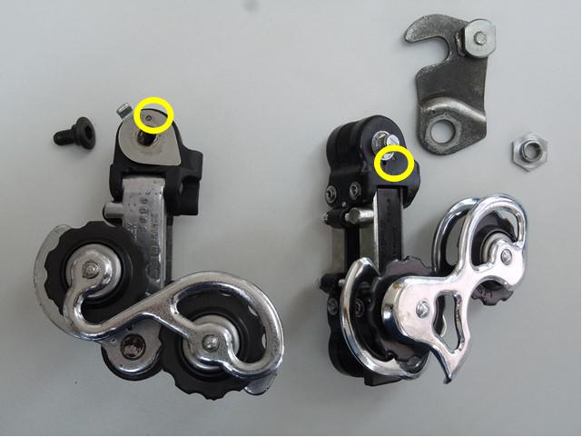 サンプレックスリヤディレイラーの直付け | SHIBUYA-BICYCLEのブログ