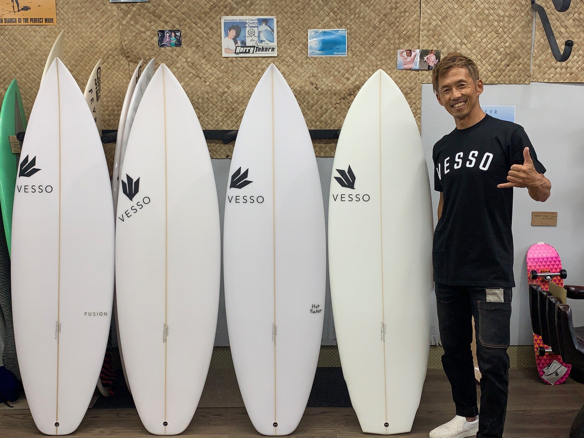 VESSO SURFBOARD | cross style kochi 店長のブログ
