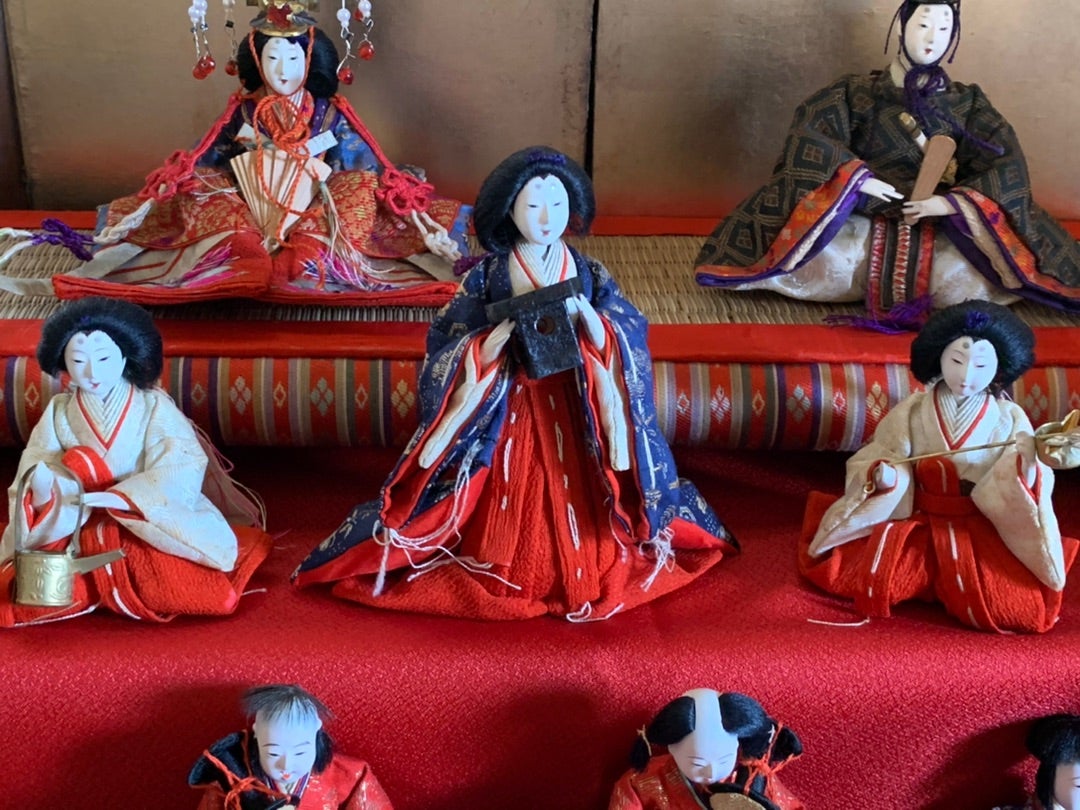 お雛様飾り 考察① 三人官女 | rose-stitchのブログ