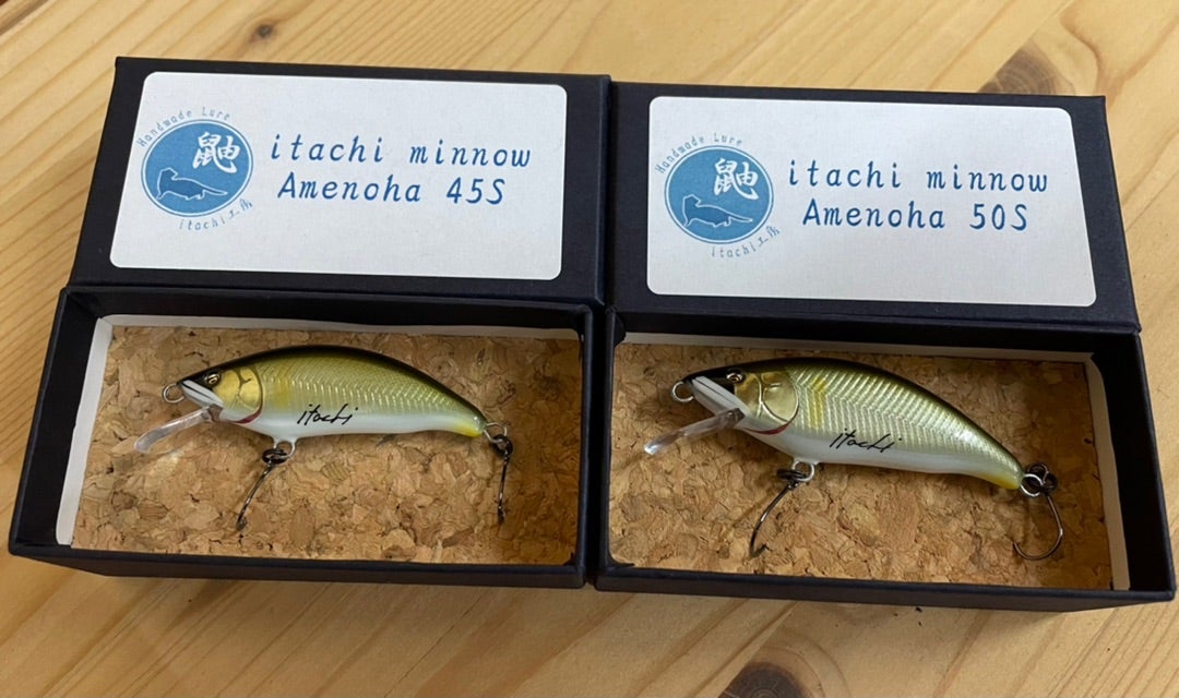 itachi工房 イタチミノー天羽（あめのは）入荷いたしました