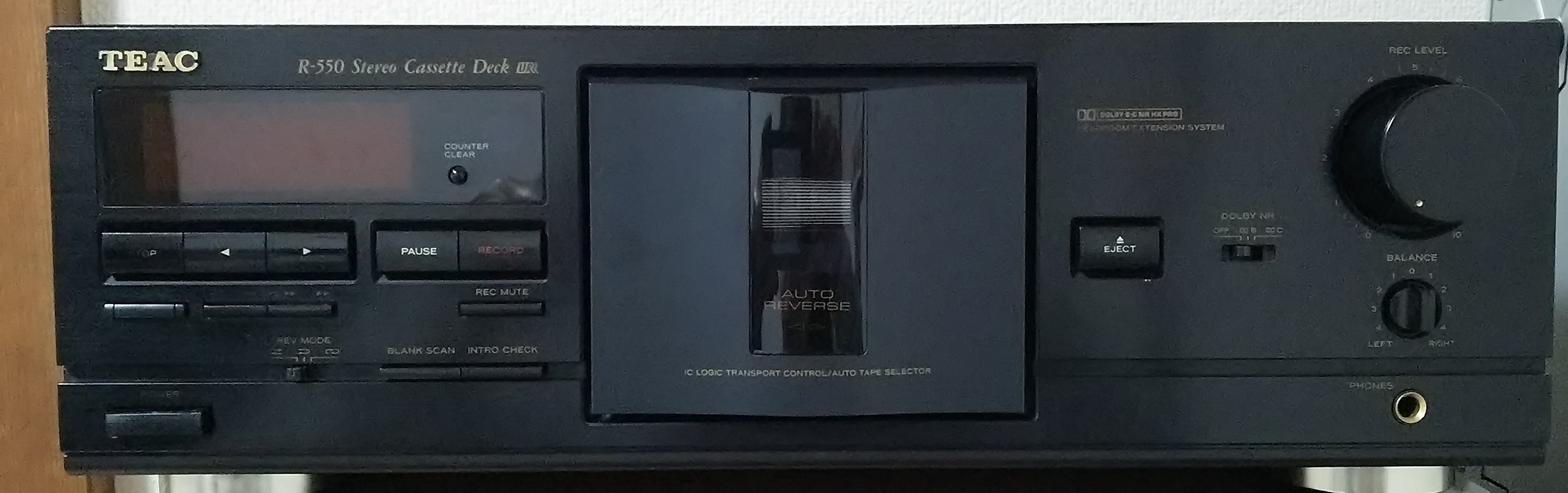 TEAC カセットデッキ R-550 | 八王子リカバリーのブログ